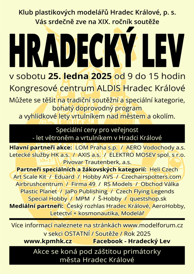 Kulturní akce - Hradecký lev 2025