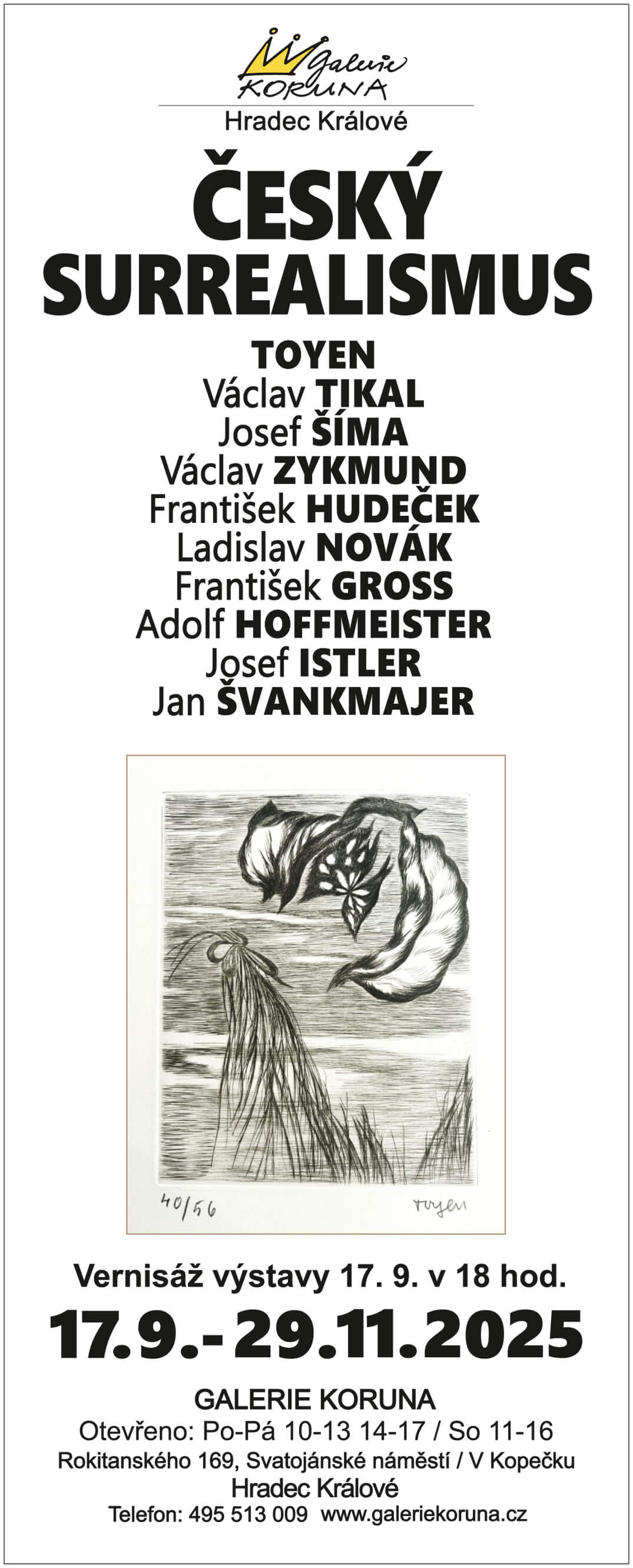 Kulturní akce - Č E S K Ý   S U R R E A L I S M U S  Kulturní akce - Č E S K Ý   S U R R E A L I S M U S