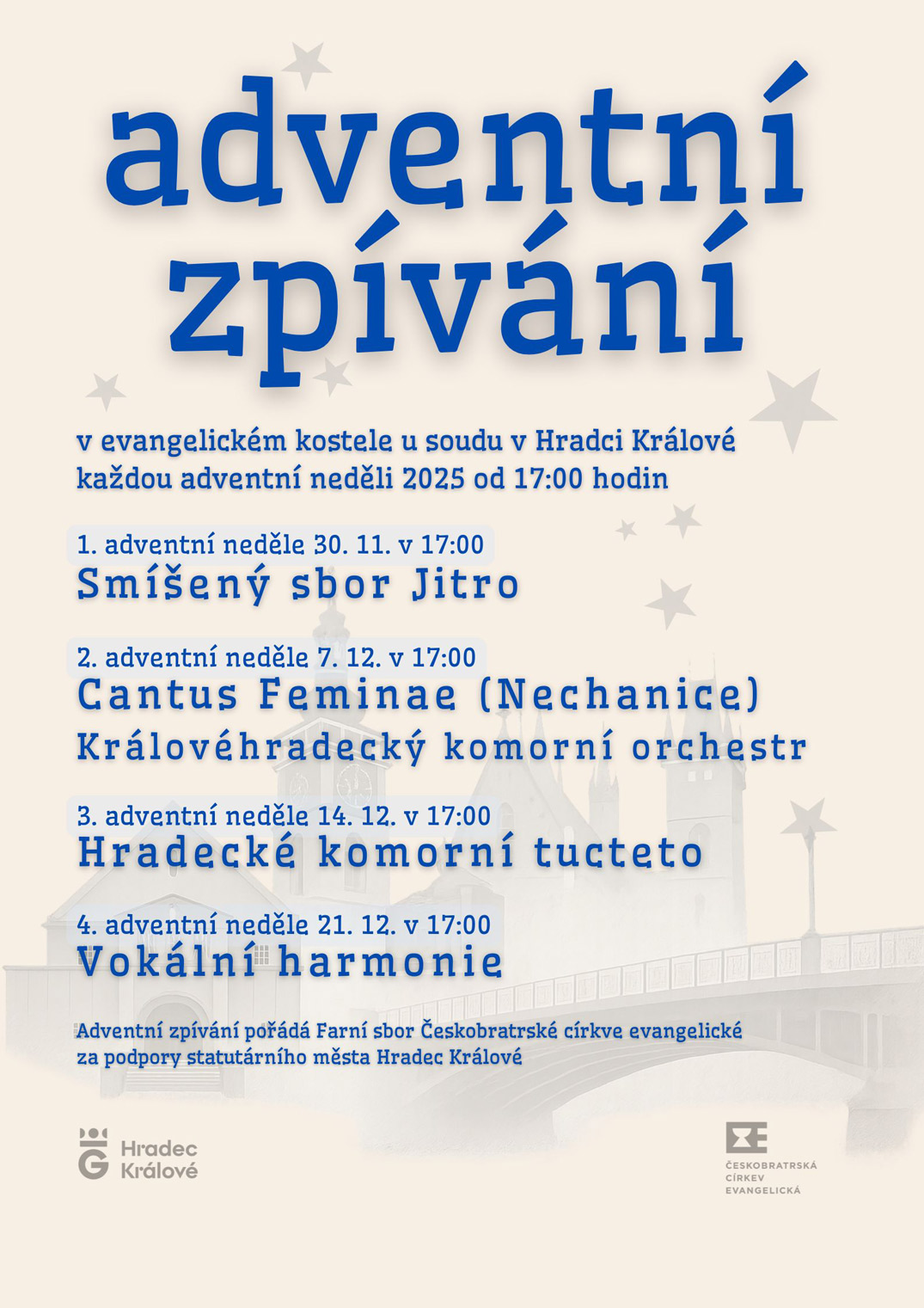 Kulturní akce - Adventní zpívání Kulturní akce - Adventní zpívání