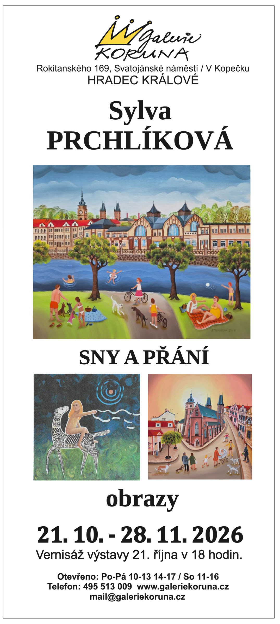 Kulturní akce - S Y L V A P R C H L Í K O V Á - SNY A PŘÁNÍ obrazy Kulturní akce - S Y L V A P R C H L Í K O V Á - SNY A PŘÁNÍ obrazy